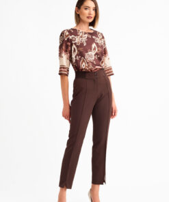 Κομψό παντελόνι BELLA P σε κρεπ ελαστικό